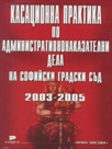 Касационна практика по административнонаказателни дела на Софийски градски съд 2003-2005